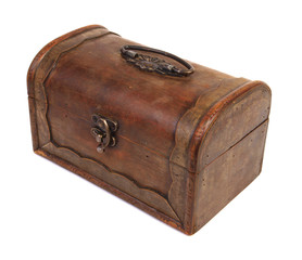 antique rustic wooden box