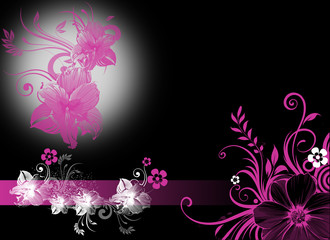 Fleurs violette