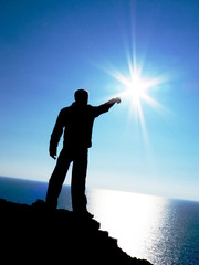 Touch to sun