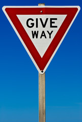 Give Way Sign