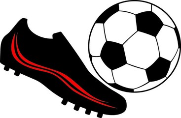 soccer shoes & the ball
