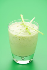 fresh fruit milk shake apple
