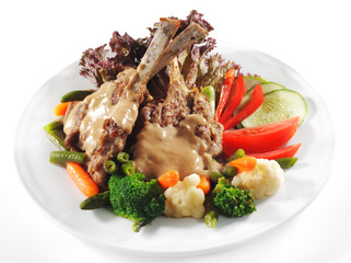 Hot Meat Dishes - Prime Rib Roast Pork