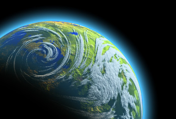 Planet Earth (close-up details)