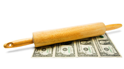 Rolling Pin On Us Currency
