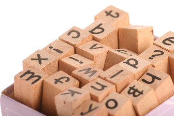 alfabeto - set caratteri