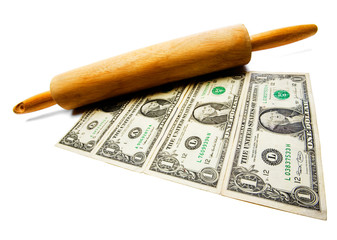 Rolling Pin On Us Currency