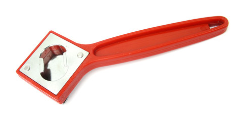 Bottle opener red