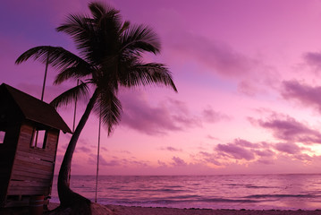 Caribbean sunset