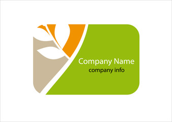 Business card logo