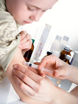 the injection
