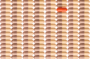 Pattern of pills