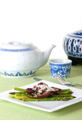 Asparagus and Red Onions