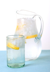 Pitcher and Glass of Water