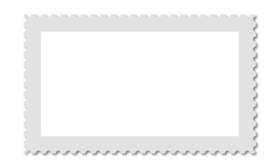 Briefmarke quer