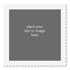 Briefmarke quadratisch