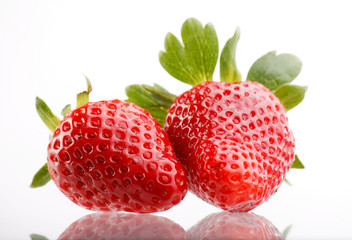 .Fresh and tasty strawberries