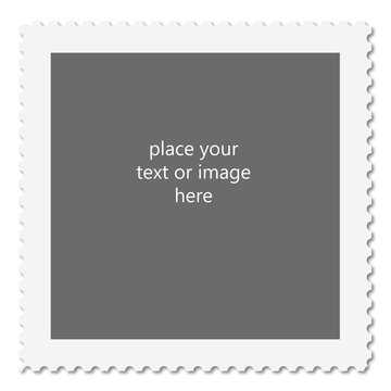 Briefmarke quadratisch