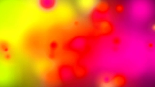 Animation aus blitzenden Lichtkugeln