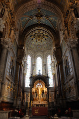 Fototapeta na wymiar Basilica of Lyon other side