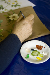 Pittura su stoffa
