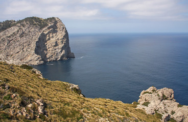 Fototapeta na wymiar Palma de Mallorca Landschaft Cap de Formentor
