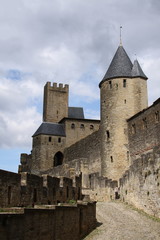 Fototapeta na wymiar Były odnosi się do Carcassonne