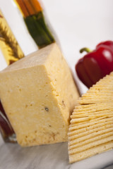 Middle Eastern Cheese parmesan. Also known as Romy or Romi.