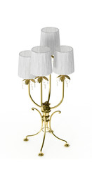 Golden luxury desk lamp