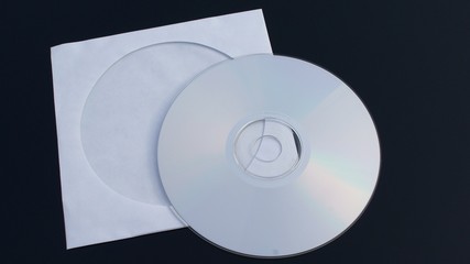 CD and paper sleeve
