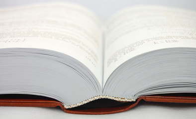 The open textbook under the finance