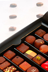 Chocolats artisanaux.