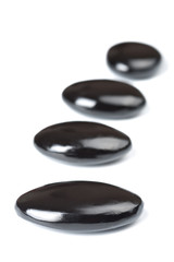 zen stones isolated. spa background