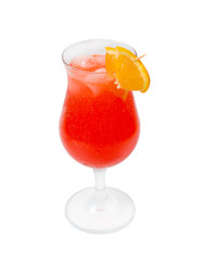 Alcoholic red cocktails