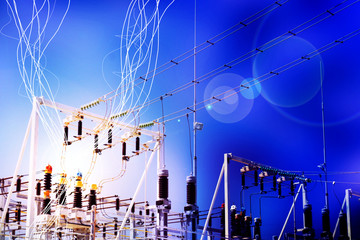 Electric lightning bolts