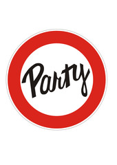 Achtung - Partystraße