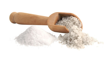Gros sel et sel raffiné