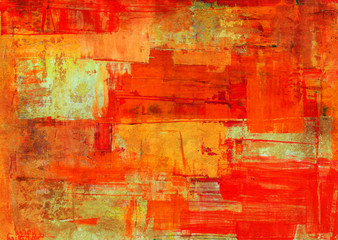 Hand-painted background. SELF MADE...