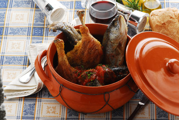 Tegamaccio con l anatra - Secondi della cucina toscana