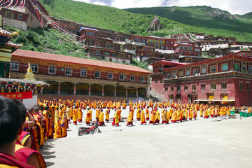 Monastère Dorje-Den - Katok - Tibet