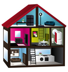 3d house cut © Albachiaraa