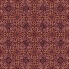 Seamless medieval pattern