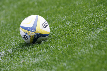 Fototapeta na wymiar Ballon Rugby