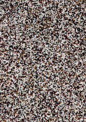 close-up textured background of fine stones