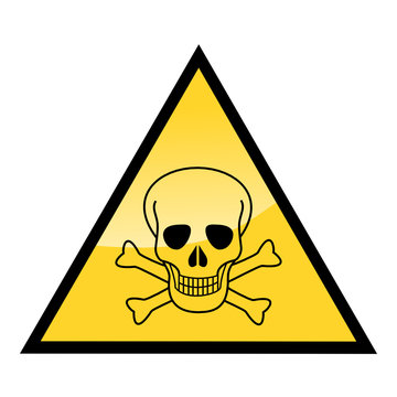 poison warning sign