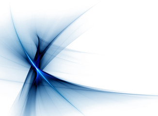 Linear blue dynamic wavy motion
