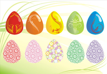 COLOR EASTER EGGS