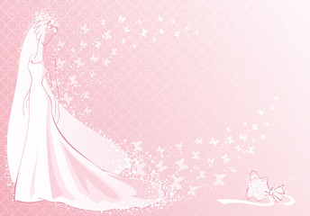 pink bride