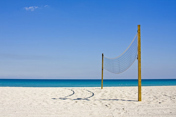 Beach Volleyball in Miami Beach