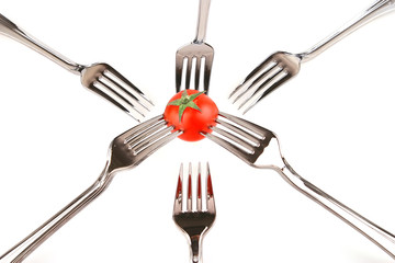 food crisis concept show over white